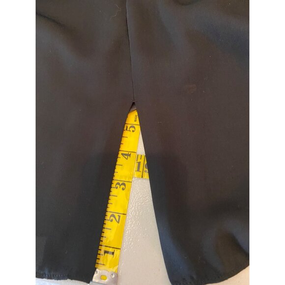 Antonio Melani Black Chiffon Overlay Cocktail Dress Beaded Waist Detail Size 8 - Picture 14 of 14